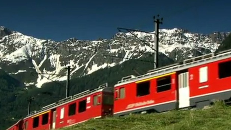 Die schönste Alpenbahn