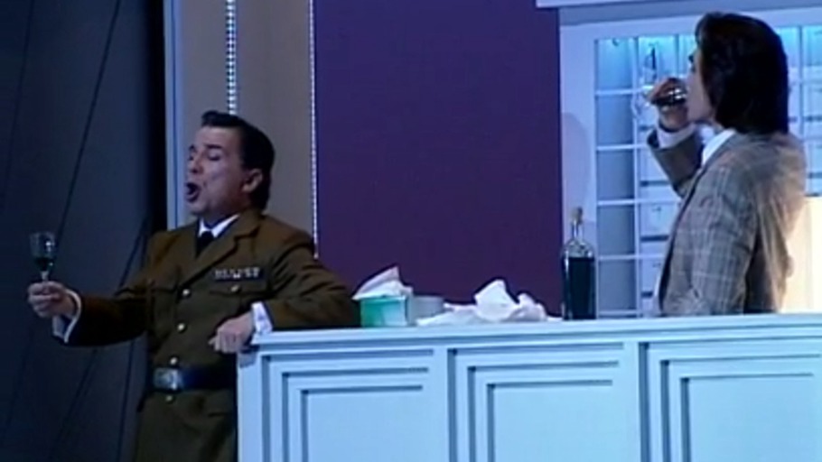 Szene aus der komischen Oper L´ÉTOILE (1877)