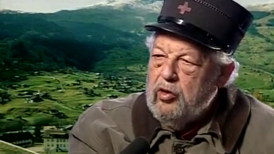 Oberst Dr. Hürzeler vom Schweizer Grenzschutz