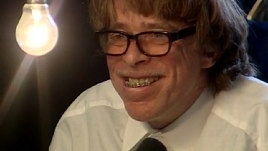 Helge Schneider als Nobelpreisträger