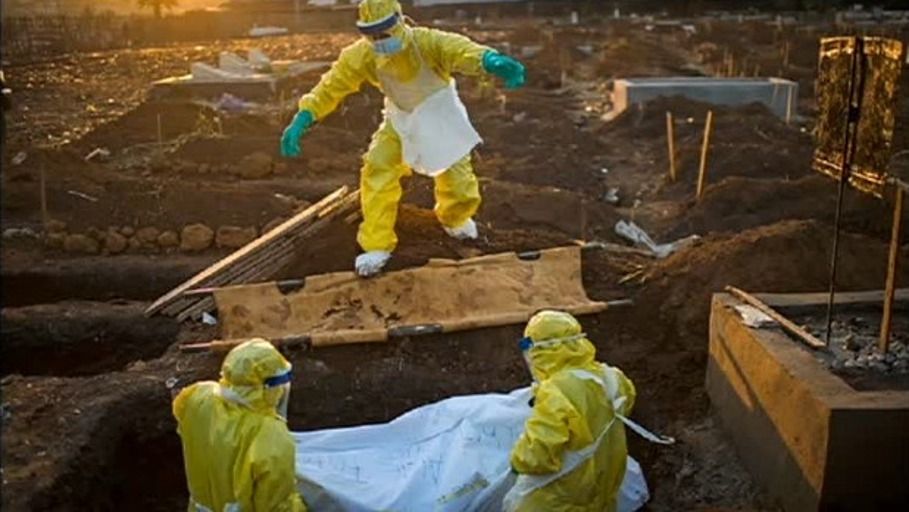 Ebola kann von alleine ausbrennen