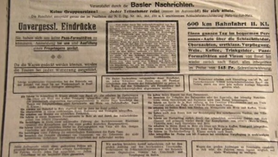 Besichtigungen des Schlachtfeldes