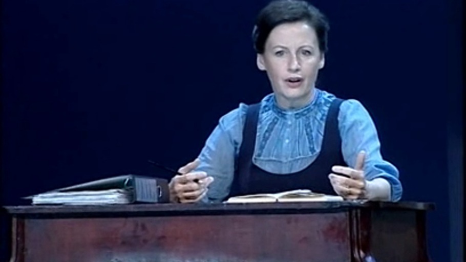 Clara Haber protestiert gegen den Gaskrieg