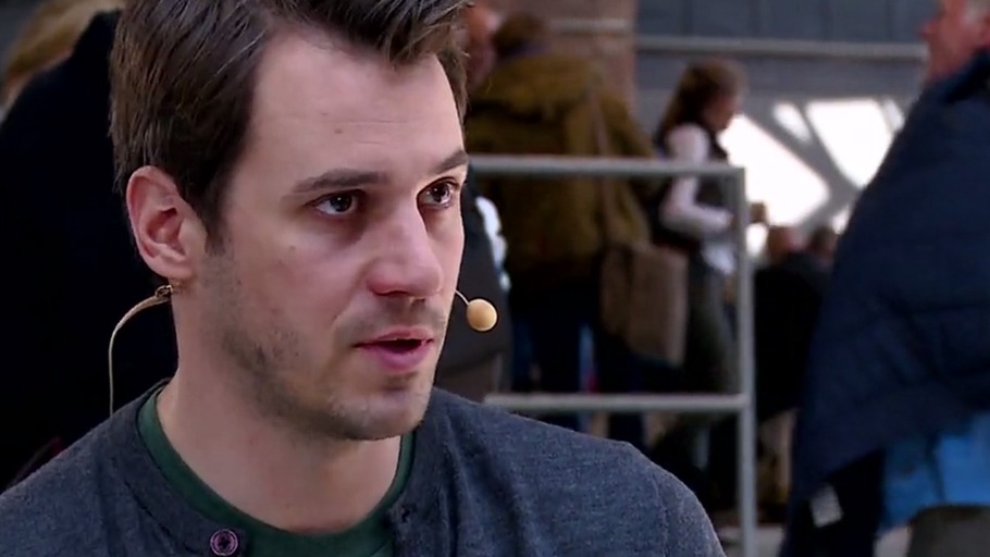 Flucht von der Plattform