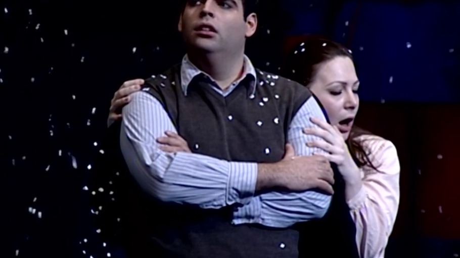 Künstler in der kalten Welt