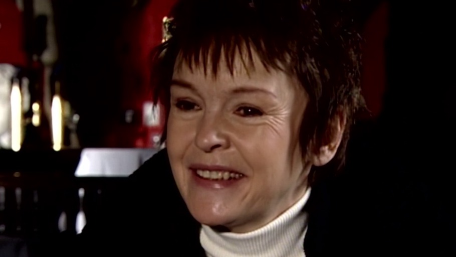 Ein himmelblauer Trabant