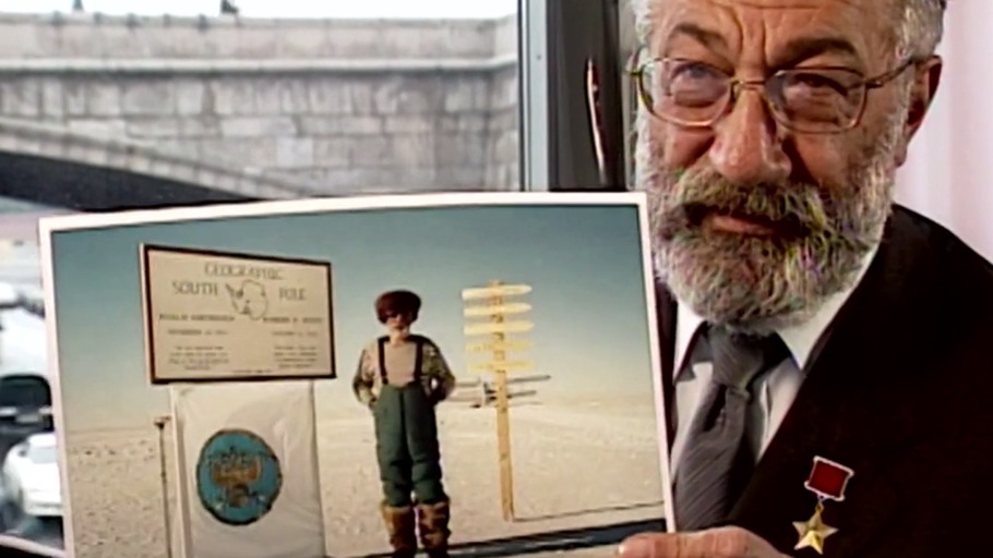 Ein Polarforscher in Aktion