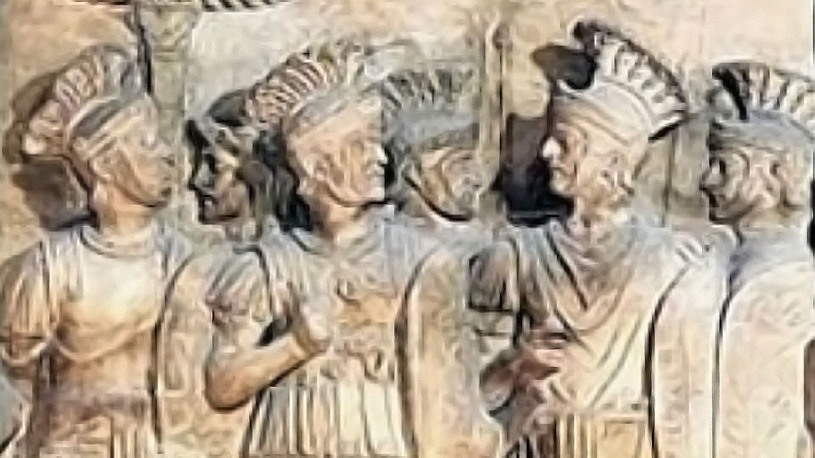 Die Garde bringt den Kaiser um