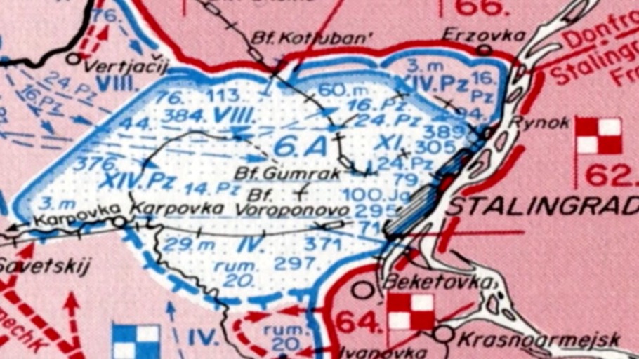 Die Kesselschlacht von Stalingrad 1942