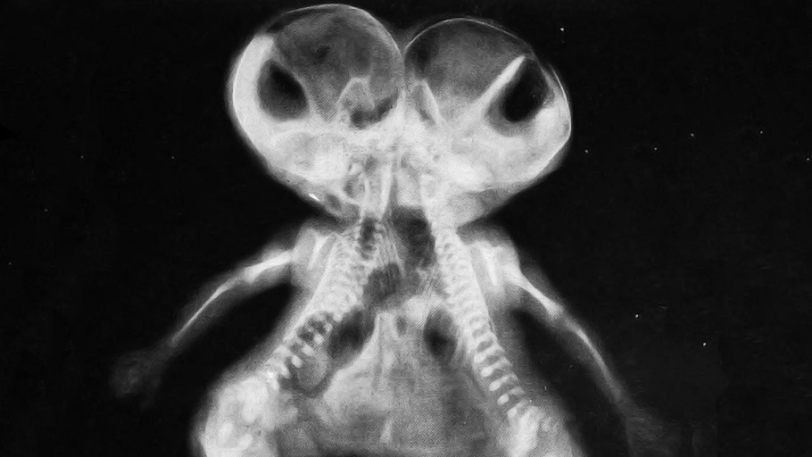 Zwei Körper, ein Mensch