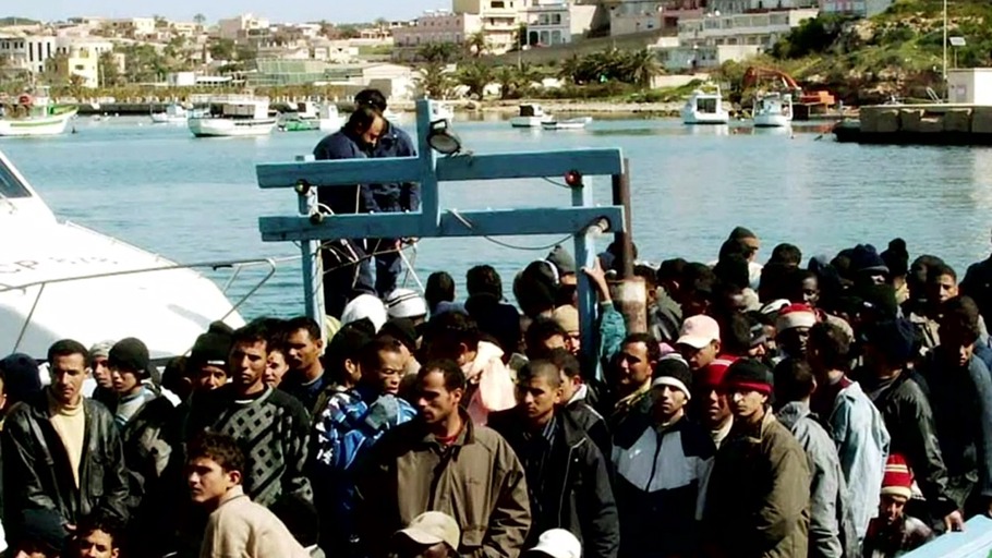 Felseninsel Lampedusa