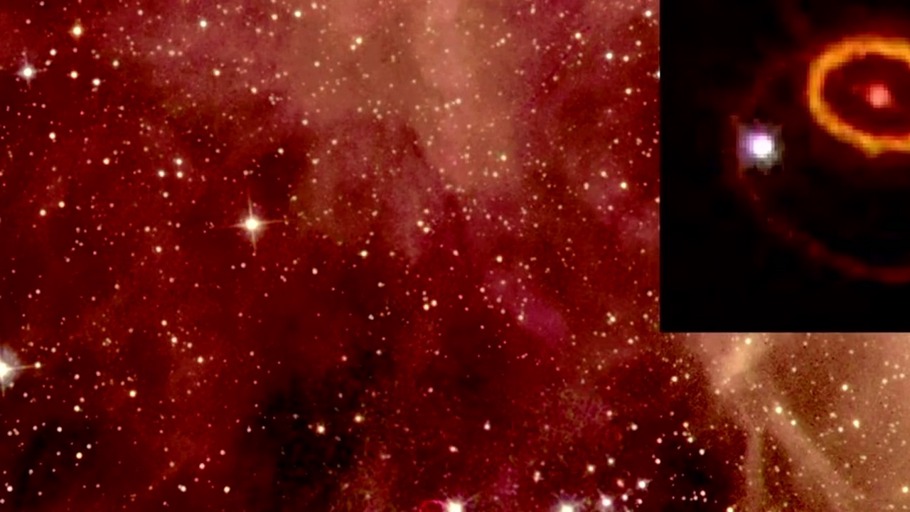 Sekundentod von Riesensternen