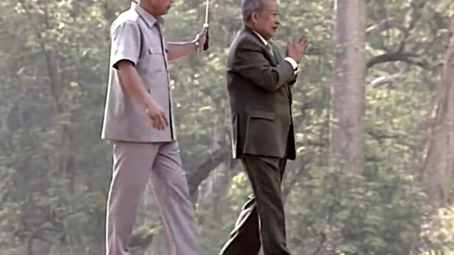 Königsbesuch in Angkor Vat