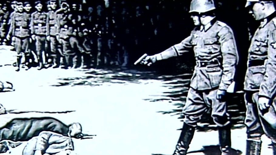 Mit offenen Augen sehe ich ein Verbrechen