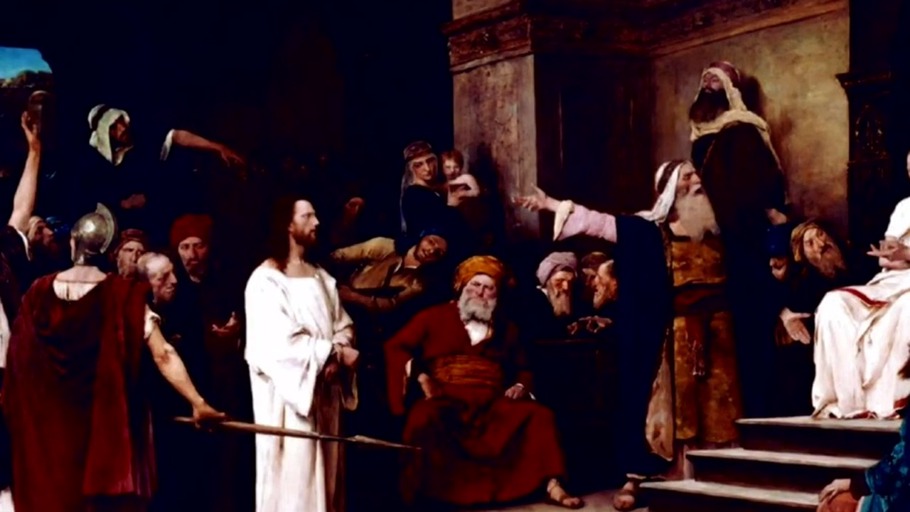 Jesus und Pilatus