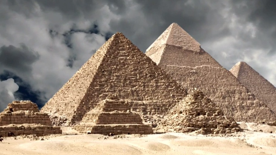 Die Pyramiden, eines der 7 Weltwunder