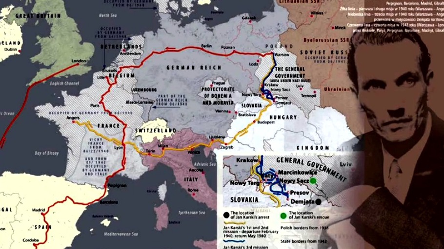 Ein Kurier des polnischen Widerstands (1940-44)