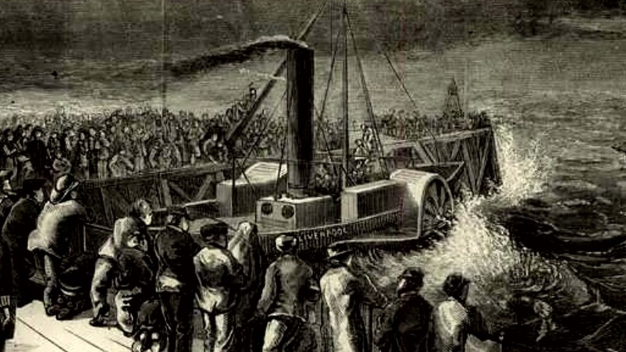 Schiffbruch der "Deutschland"