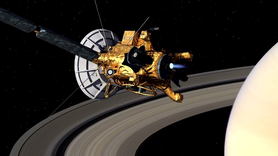 Die Propeller der Saturnmonde