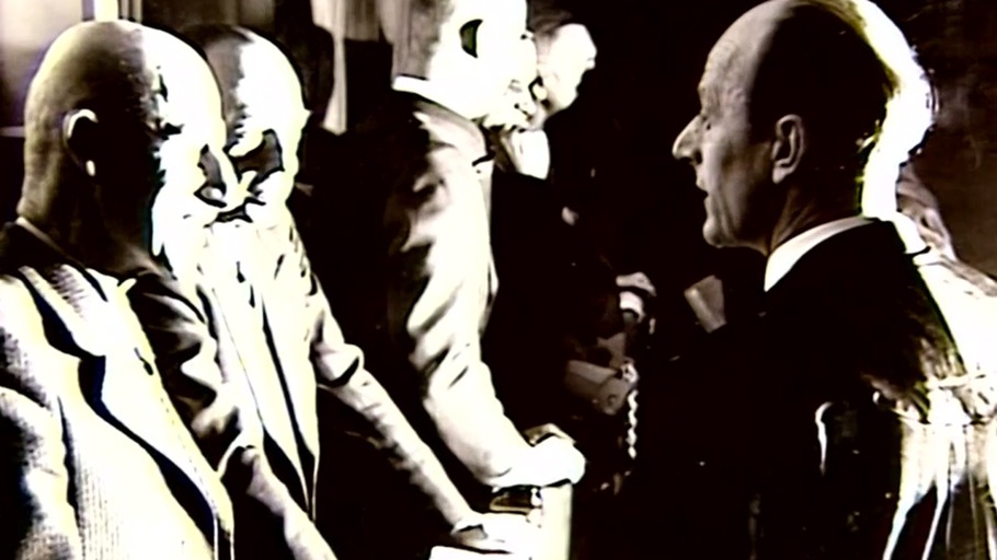 Die Fratze des Barbaren