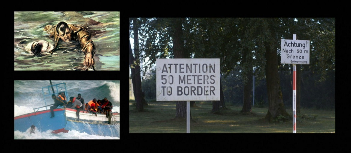 Station 3 - Flucht, Grenze