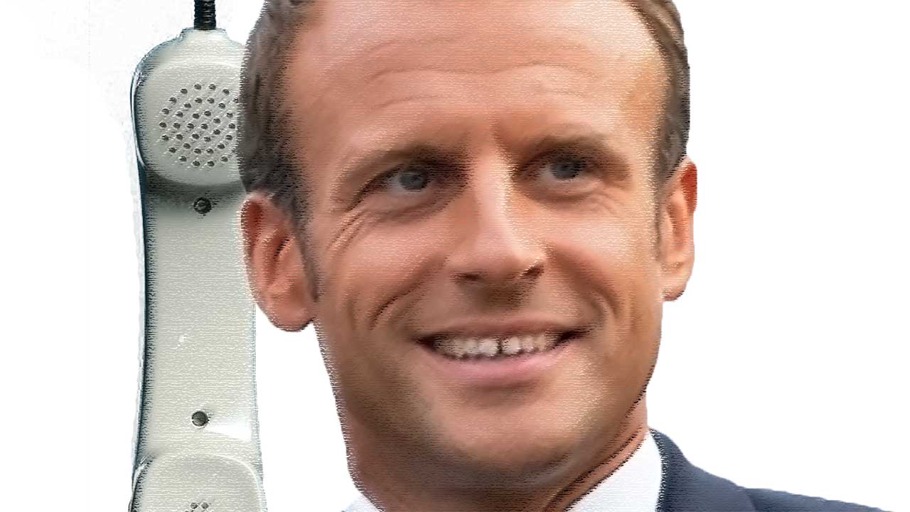 Telefonat mit Präsident Macron