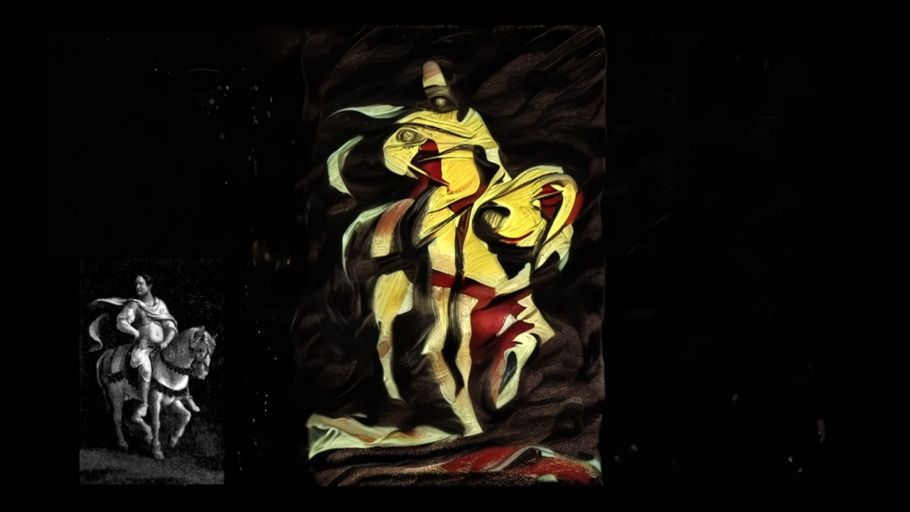 Unbekannter römischer Kaiser zu Pferd...