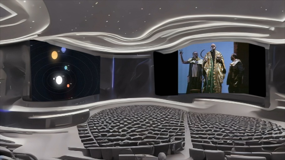 Drittes Bild. Im Palast des Fürsten. 