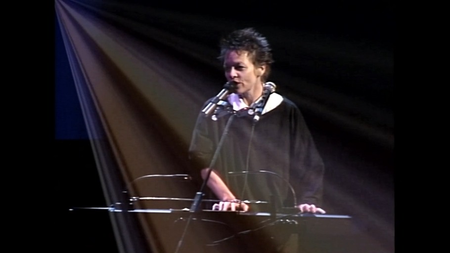 "Die Laurie Anderson Nerve Bible Show 1992"