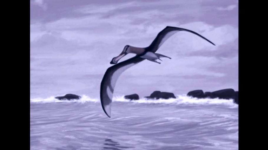 Riesenvögel über Südengland